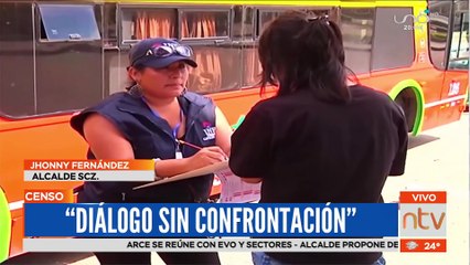 Alcalde cruceño llama al dialogo sin confrontación