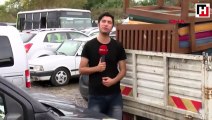 Yediemin otoparkı kaderine terk edilen araçlarla doldu