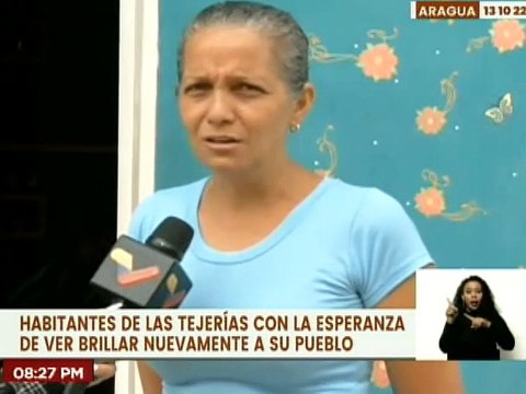 Habitantes de Las Tejerías agradecen las ayudas contundentes por parte del Gobierno Nacional