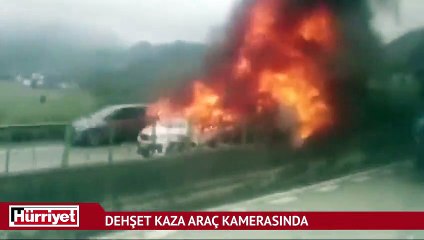TIR önüne geçen her şeyi biçti