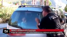 Bebeği araca kilitleyip gezintiye çıktılar