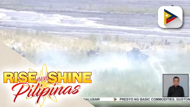 Combined arms live fire exercise, isinagawa ng Philippine at US marines bilang bahagi ng KAMANDAG 2022