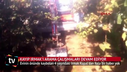 Kayıp ırmak için arama çalışmalarına tekrar başlandı