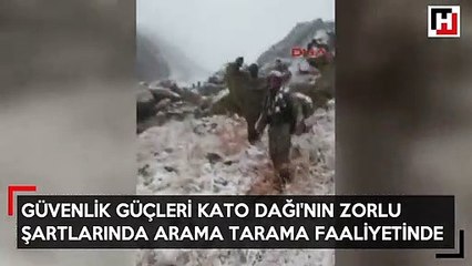Bu görüntüler 2 gün önce Kato Dağı'nda çekildi
