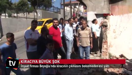Kiralık ev aramaya gitti, evini yıkılmış halde buldu