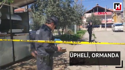 Bacanağını öldüren şüpheli, ormanda drone ile aranıyor