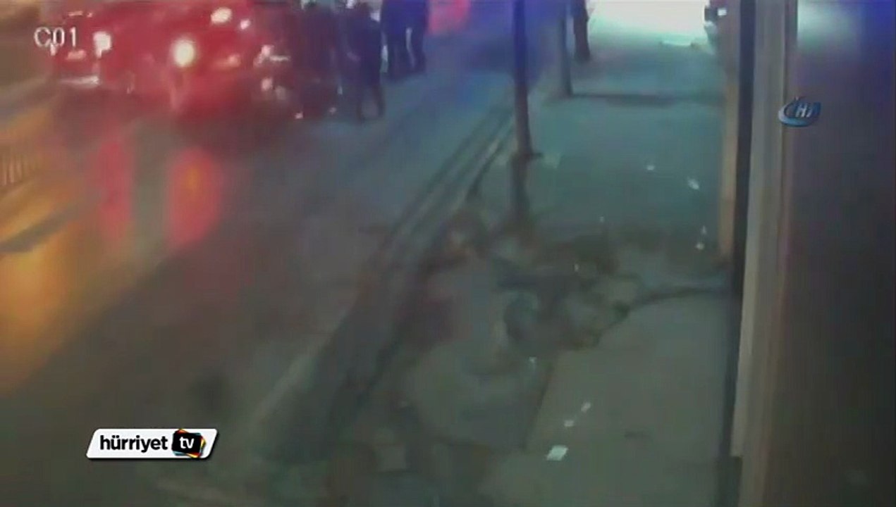 Lüks cip polislerin arasına böyle daldı