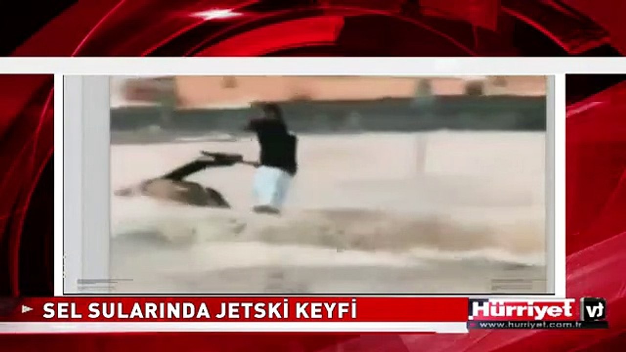 SEL SULARINDA JETSKİ KEYFİ