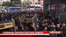 MARMARA ÜNİVERSİTESİ'NDE ARBEDE