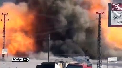 Silopi'deki bomba yüklü araç patlatıldı