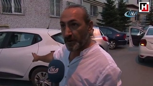 Aracını park etti, hayatının şokunu yaşadı