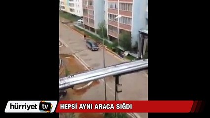 İçinden çıkan insanları görünce hayret edeceksiniz