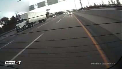 TIR araçları böyle biçti