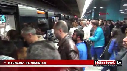 MARMARAY'DA "İMDAT" ARIZASI