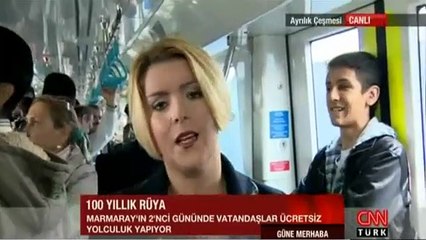 MARMARAY'DA İLK ARIZA