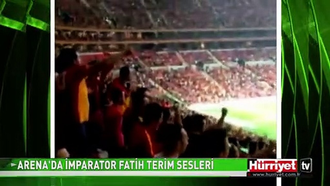 ARENA'DA İMPARATOR FATİH TERİM SESLERİ YÜKSELDİ