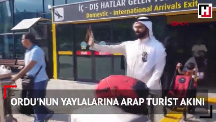 Ordu'nun yaylalarına Arap turist akını