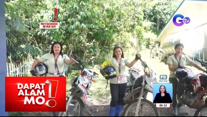 3 guro, motocross bikes ang gamit para makapasok sa school sa bundok! | Dapat Alam Mo!