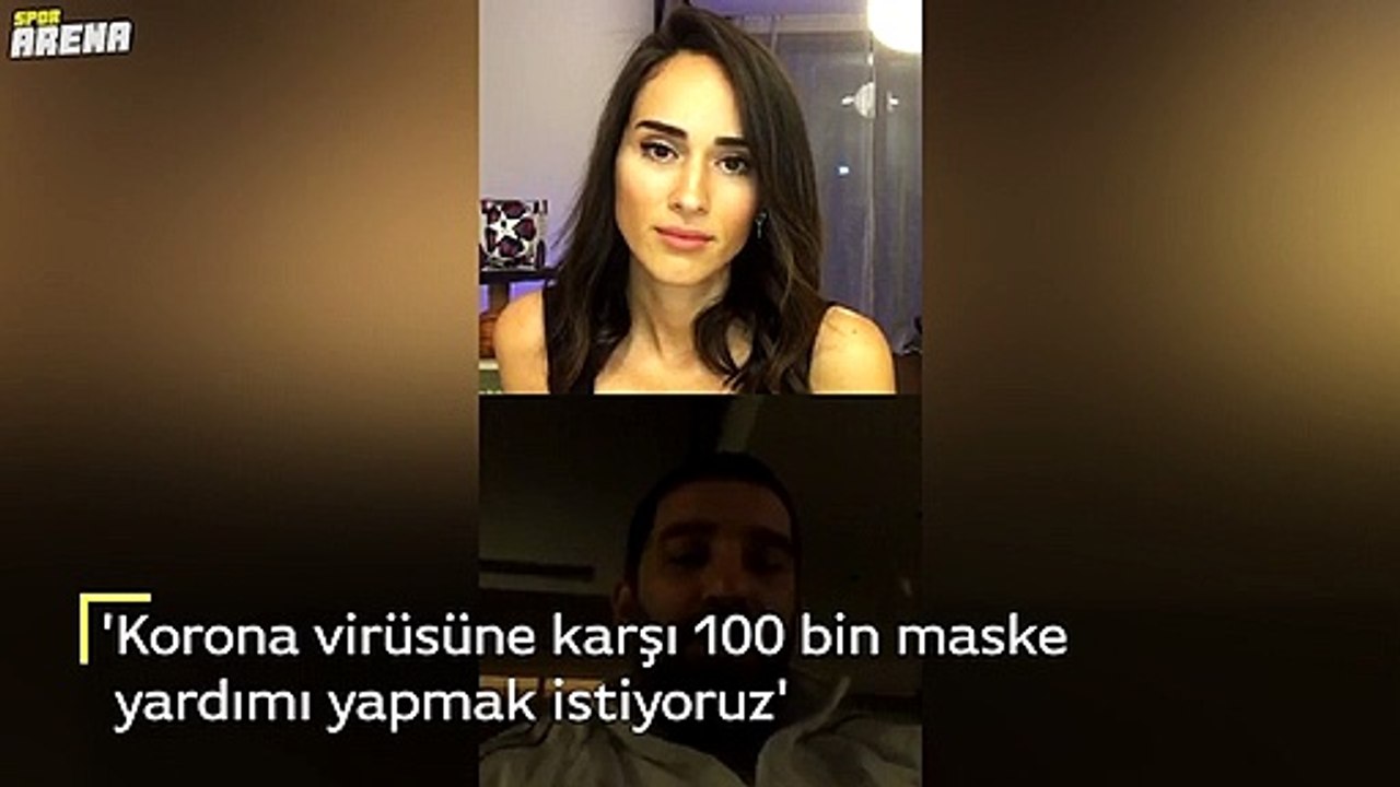Arda Turan Spor Arena'ya özel duyurdu! 'Yeni bir projemiz var 100 bin maske yaptırmayı düşünüyoruz'