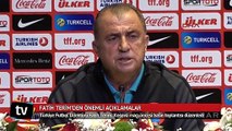 Fatih Terim'den Milii Maç öncesi önemli açıklamalar
