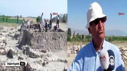 Hacılar Büyük Höyük'te savunma sistemi ortaya çıktı