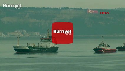 Çanakkale Boğazı'nda makine arızası yapan tanker kurtarıldı