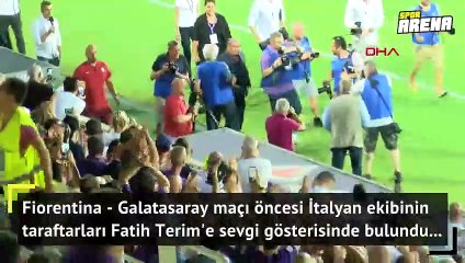 Fatih Terim'e İtalya'da sevgi seli