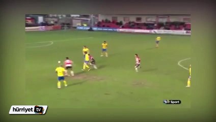 Artistik hareket yapayım derken rezil oldu