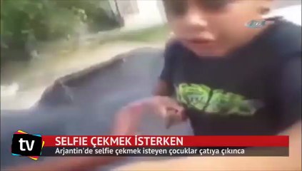 Selfienin sonu kötü bitti