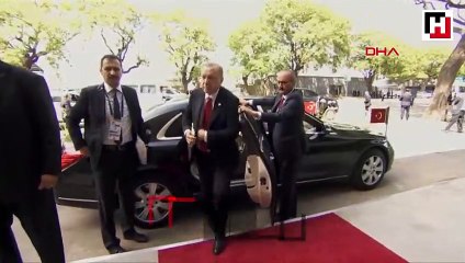 Cumhurbaşkanı Erdoğan G20 Liderler Zirvesi'nin yapılacağı binada