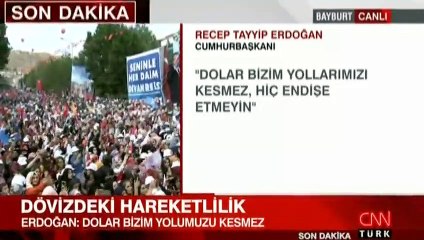 Cumhurbaşkanı Erdoğan'dan vatandaşa döviz çağrısı