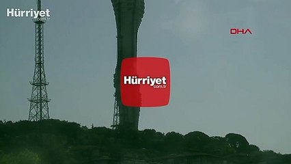 Yeni Çamlıca kulesinde yangın