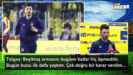 Beşiktaş armasını bugüne kadar hiç öpmedim
