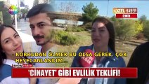 Cinayet gibi evlilik teklifi