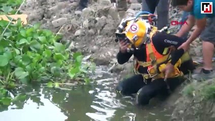 Asi Nehri'ne giren dalgıç boğuldu