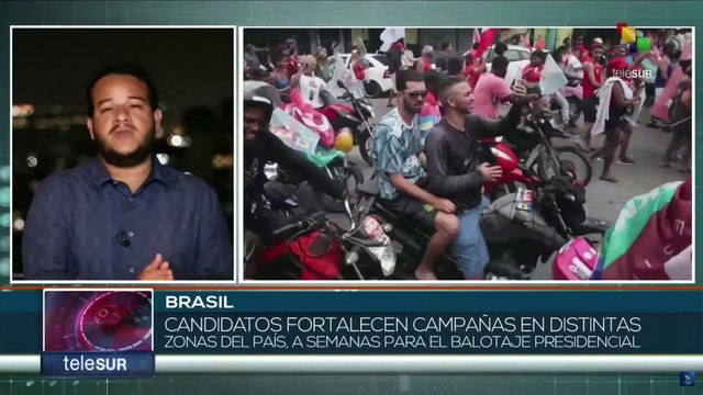 Candidatos a la Presidencia de Brasil intensifican sus campañas