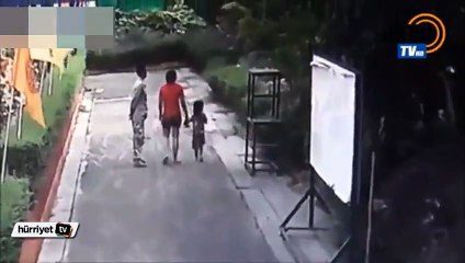 Kızının yanında eşinin yüzüne kezzap attı