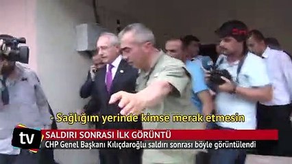 Artvin'deki saldırı sonrası Kılıçdaroğlu böyle görüntülendi