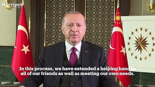 Cumhurbaşkanı Erdoğan'dan 2020 Küresel Aşı Zirvesi ne video mesaj