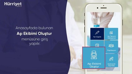 Kovid-19 aşı uygulaması kayıtları "aşıla" mobil uygulamasından yapılacak