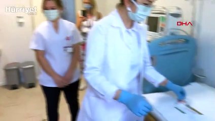 Koronavirüs aşısında ilk gönüllü uygulaması yapıldı