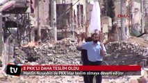 Nusaybin'de PKK'lılar teslim olmaya devam ediyor