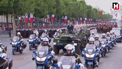 Fransa'da "14 Temmuz Ulusal Bayramı" kutlamaları