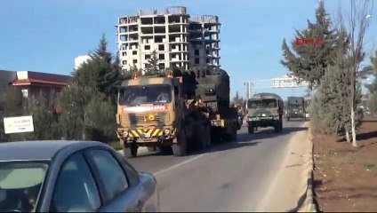 Sınır bölgesine askeri sevkiyat