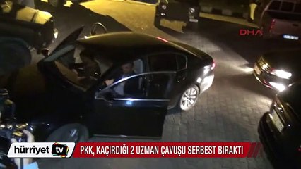 PKK, Kaçırdığı iki Uzman Çavuşu serbest bıraktı
