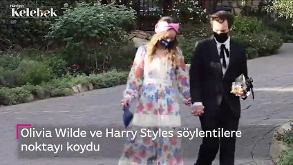 Olivia Wilde ve Harry Styles söylentilere noktayı koydu