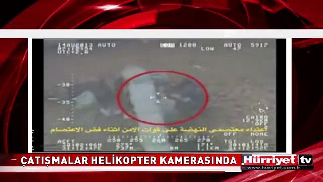 AŞAĞIDA OLUP BİTENİ HELİKOPTER KAMERASI BÖYLE ÇEKTİ