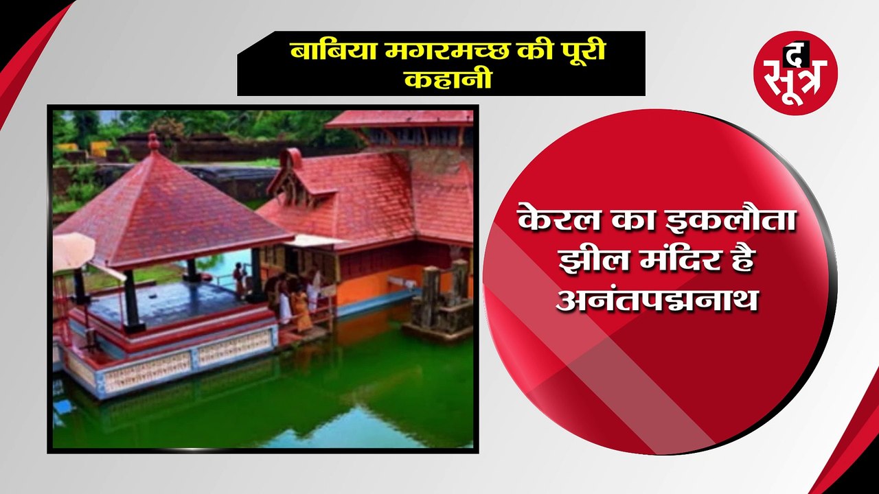 केरल का वो मंदिर जहां श्रद्धालु करते थे मगरमच्छ के दर्शन, भक्त खुद खिलाते थे प्रसाद; देखें वीडियो