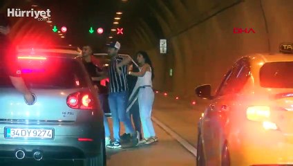 Kağıthane'de tünelde asker uğurlamasına gözaltı kararı