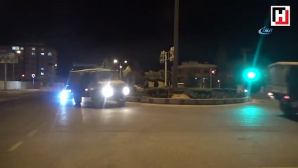 Kilis’te askeri sevkiyat